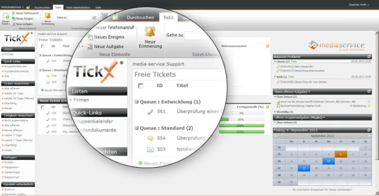 Endlich die neuen TickX-Videos stehen zur Verfügung. Bild: Endlich die neuen TickX-Videos stehen zur Verfügung.
