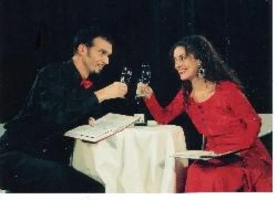 Bild: Szenische Lesung im Restaurant Tucher - Am 27.03.09 /20 Uhr mit Sigrid Marr und Christian Toberentz