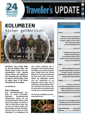 Bild: Traveller’s Update – Das erste monatliche Reise- und Erlebnismagazin - Gratis im PDF- und EPUB-Format