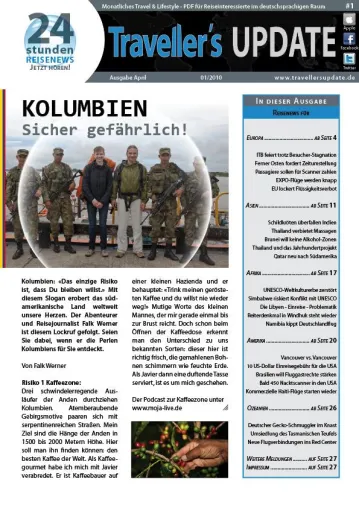 Traveller’s Update – Das erste monatliche Reise- und Erlebnismagazin - Gratis im PDF- und EPUB-Format Bild: Traveller’s Update – Das erste monatliche Reise- und Erlebnismagazin - Gratis im PDF- und EPUB-Format