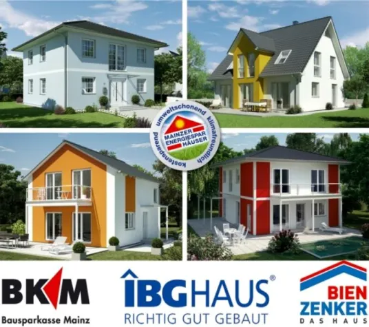 BKM entwickelt mit IBGHAUS und Bien Zenker „Mainzer Energiesparhäuser“ Bild: BKM entwickelt mit IBGHAUS und Bien Zenker „Mainzer Energiesparhäuser“