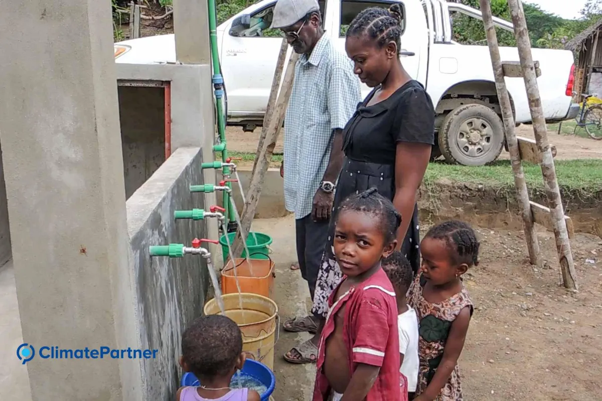 Klimaschutzprojekt für sauberes Trinkwasser in Madagaskar, www.climatepartner.com/1090