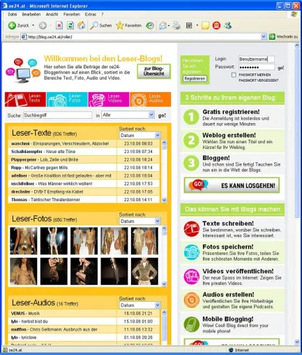 Bild: PXP präsentiert innovative Blogging-Lösung für Medienunternehmen