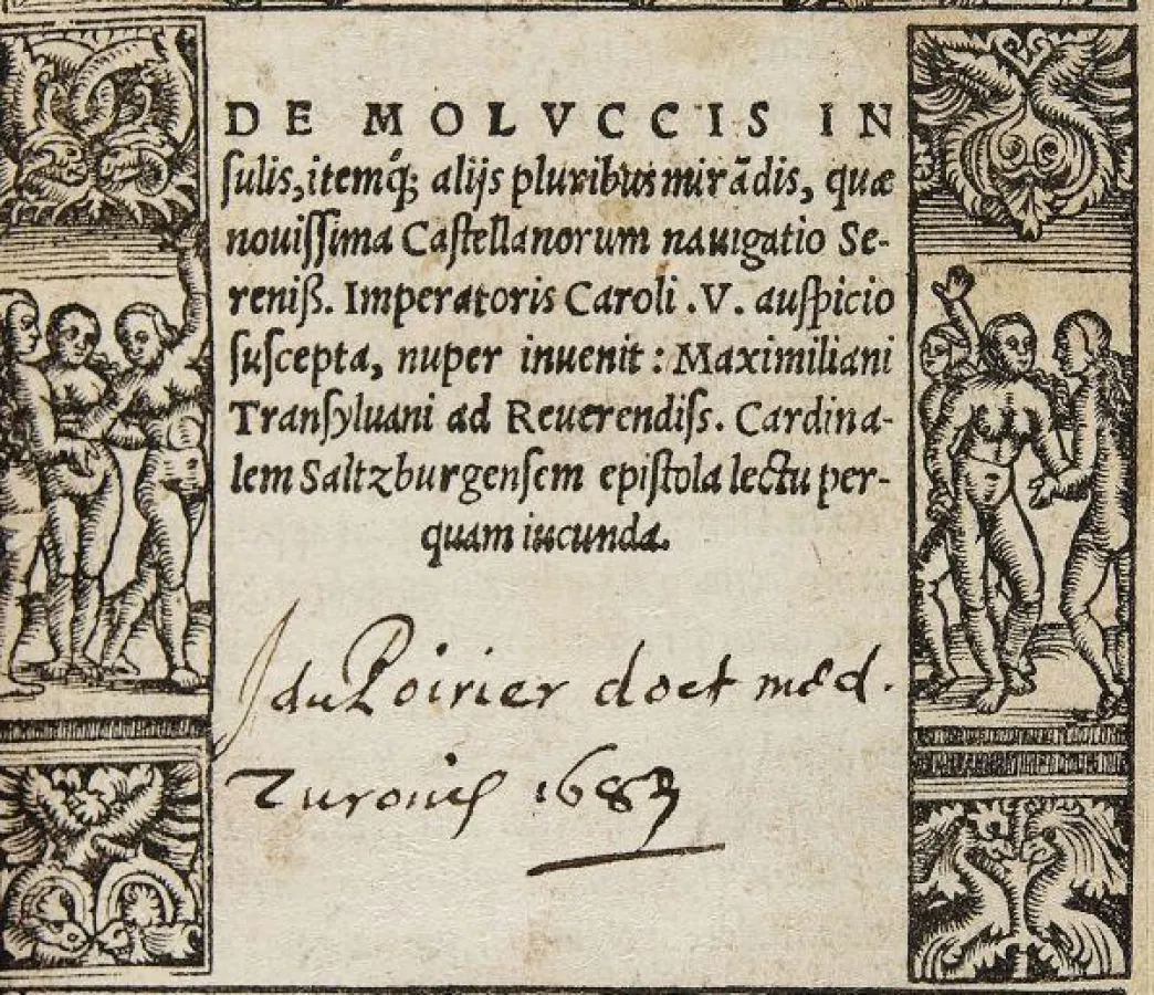 ? 114.000*  Magellan. Maximilianus Transsylvanus,  De Moluccis insulis,...1523
