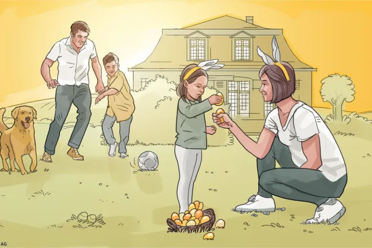 Bild: Ostern und Umgangsrecht zu Zeiten der Corona-Krise