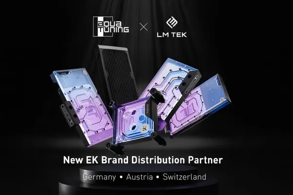 Aquatuning übernimmt Distribution der EK-Produkte von LM TEC in der DACH-Region Bild: Aquatuning übernimmt Distribution der EK-Produkte von LM TEC in der DACH-Region