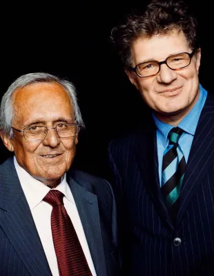 Bild: Dieter Hildebrandt und Roger Willemsen