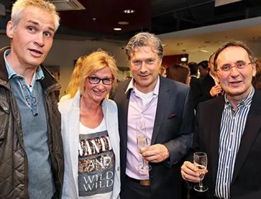 Bild: Treffen der Kooperationspartner im Aktiv-Sportpark Moers: Netzwerk der Werbepartner
