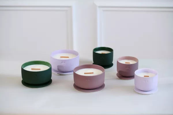 Bild: Die Schönheit von Soja-Wachskerzen