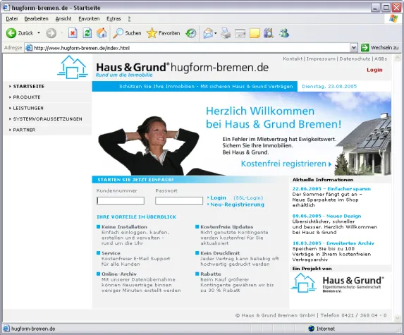 Bild: Original Haus & Grund Verträge online kaufen, erstellen und verwalten