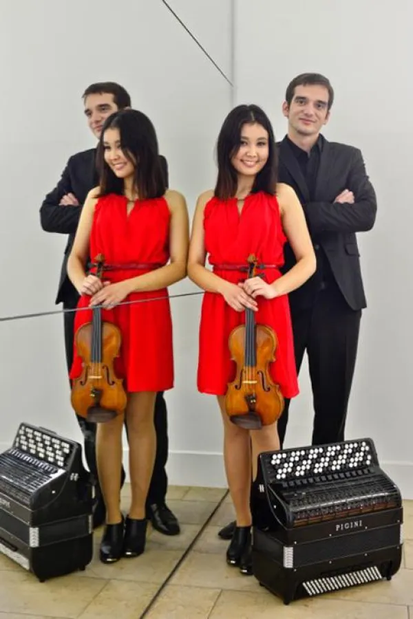 Das Devion Duo spielt Musik von Bach bis Piazolla