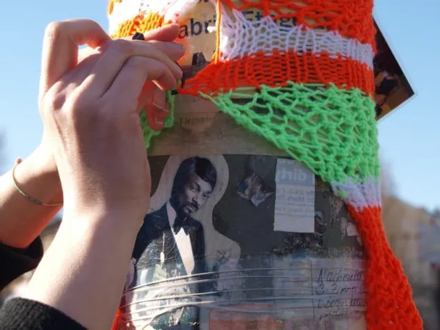 Bild: Stricken lernen und Spanisch sprechen