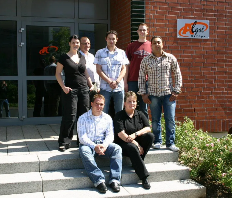 Neue Mitarbeiter der Algol Europe GmbH zum August 2007