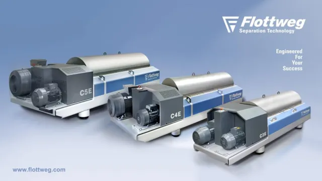 Bild: Die neue C-XI Dekanter-Baureihe von Flottweg