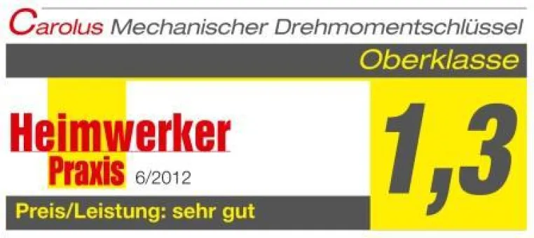 Bild: carolus Drehmomentschlüssel: Produkttest in der Heimwerkerpraxis