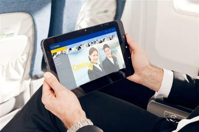 Bild: Condor und Lufthansa Systems starten in das In-Flight Entertainment der Zukunft