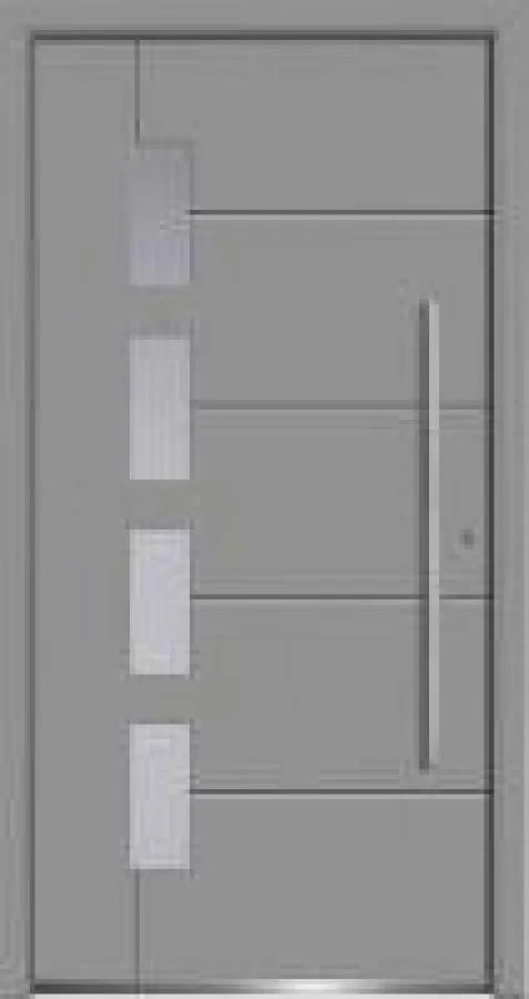 Aluminium-Haustüren der Aktion Concept Class - sicher, schön und günstig!   Foto: Wirus-Fenster