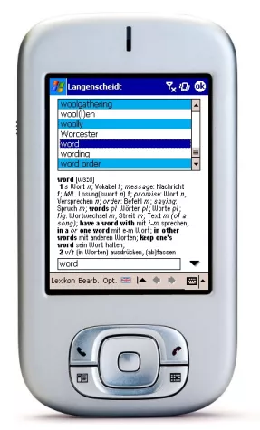 Bild: Langenscheidt Euro-Wörterbücher für Handhelds und Smartphones