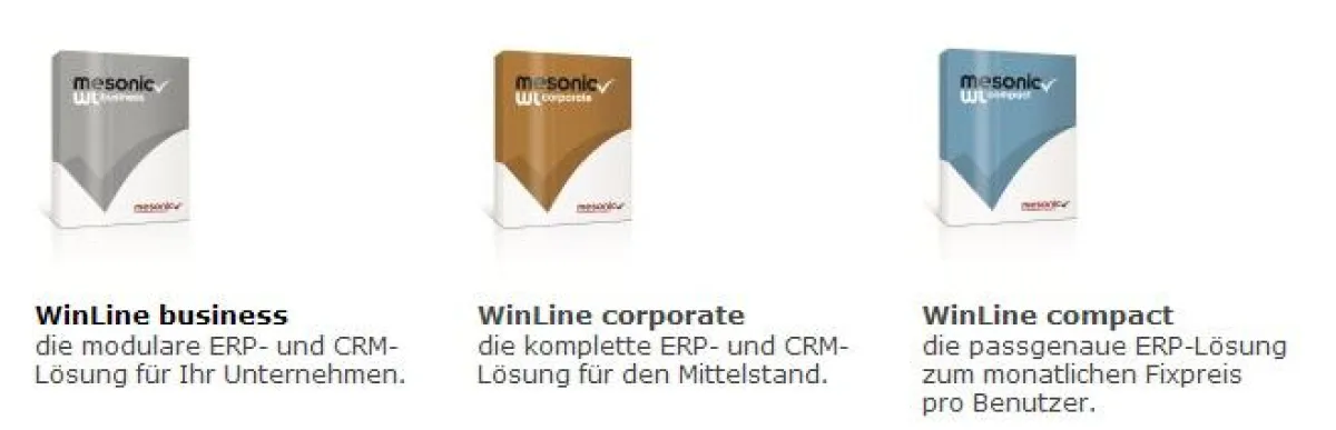 WinLine: Klare und übersichtliche Lizenzmodelle für Ihre individuellen Anforderungen.