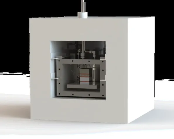 Bild: Wärmeleitfähigkeit bei hohen Temperaturen - Universelle Messapparatur entwickelt