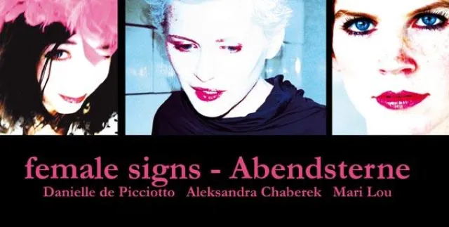 female signs - Abendsterne Bild: female signs - Abendsterne