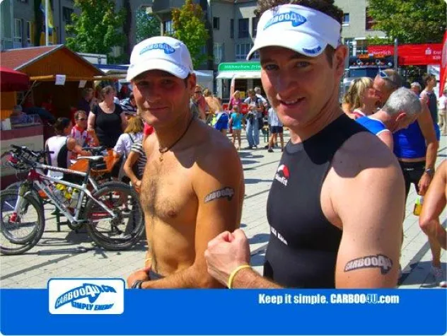 Bild: Carboo4U freut sich auf den 3. indeland-Triathlon und 9. RWE Power-Lauf