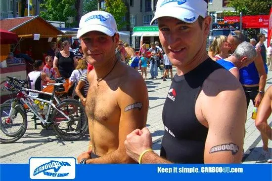 Bild: Carboo4U freut sich auf den 3. indeland-Triathlon und 9. RWE Power-Lauf