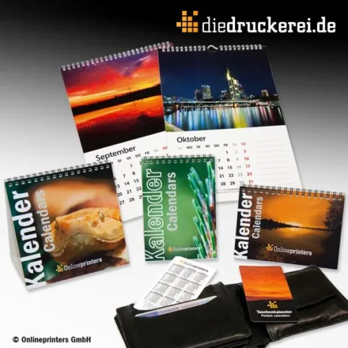 Die Jahresplanung im Griff mit Drucksachen von diedruckerei.de Bild: Die Jahresplanung im Griff mit Drucksachen von diedruckerei.de