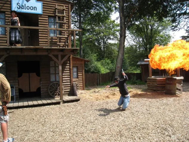 Bild: Fort Fun - Premiere der neuen Westernshow "Making of: Duell in Santa Fe"