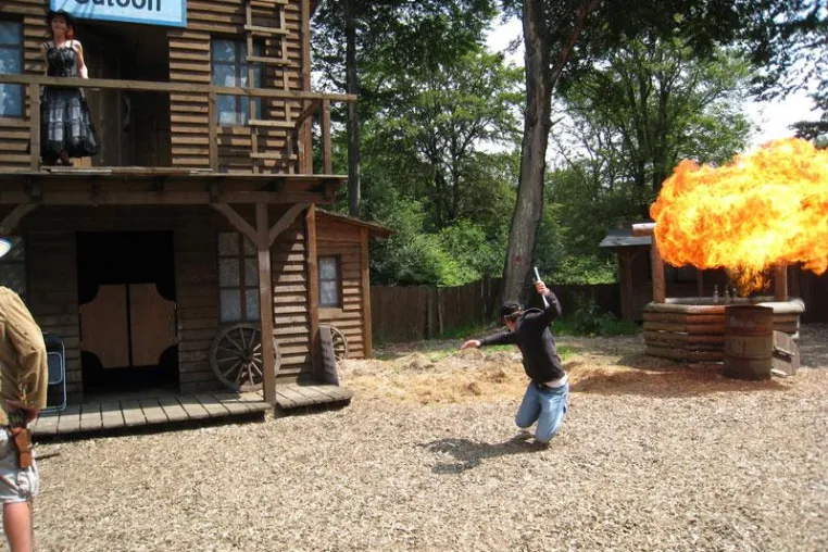 Bild: Fort Fun - Premiere der neuen Westernshow "Making of: Duell in Santa Fe"