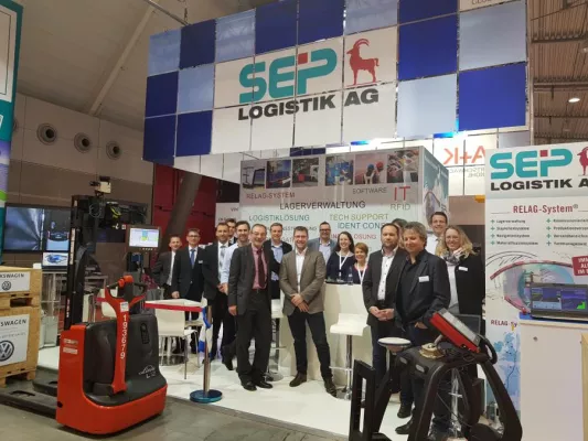 Bild: IT-Logistikcluster präsentiert sich auf der LogiMAT 2019