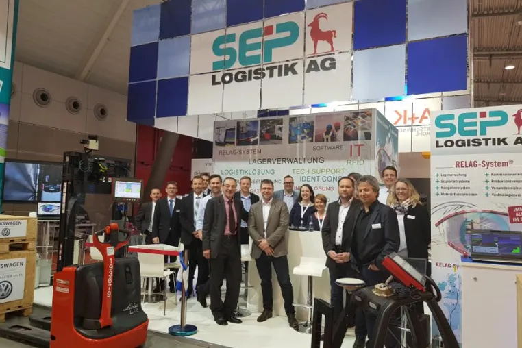 Bild: IT-Logistikcluster präsentiert sich auf der LogiMAT 2019