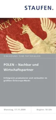 Bild: Größter Markt Osteuropas – Polen im Fokus des Fachdialogs der Staufen AG