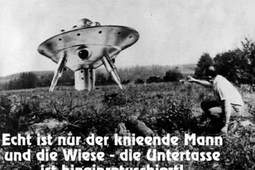 Bild: Zentrale für außergewöhnliche Himmelserscheinungen in Mannheim - 'SOS UFO'