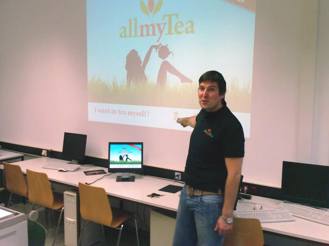 Vortrag von Dipl.-Inf. Dipl.-Kfm. Andreas Unger, Geschäftsführer der allmytea GmbH
