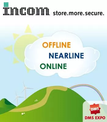 Bild: INCOM Storage GmbH auf der DMS EXPO 2011