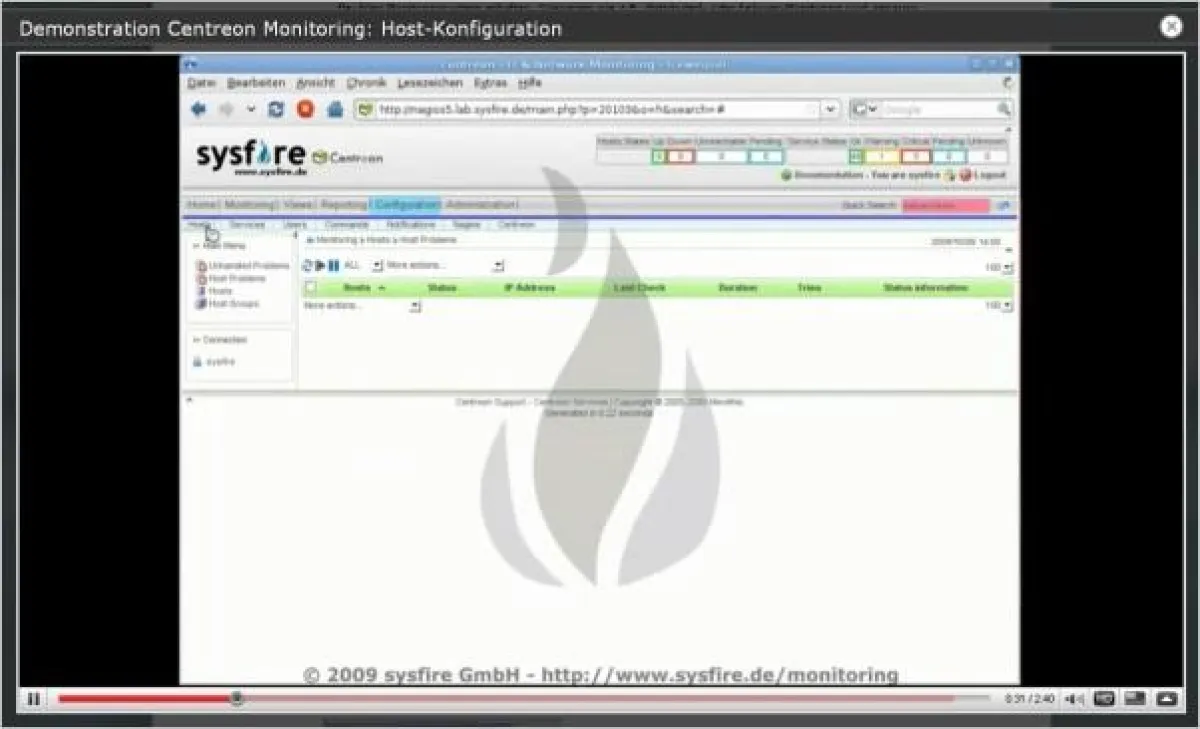 Video in einer Greybox (Fullscreen)