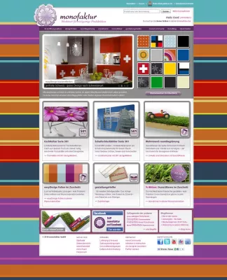 Bild: w3design. realisiert Magento Shop für individualisierte Produkte der monofaktur GmbH