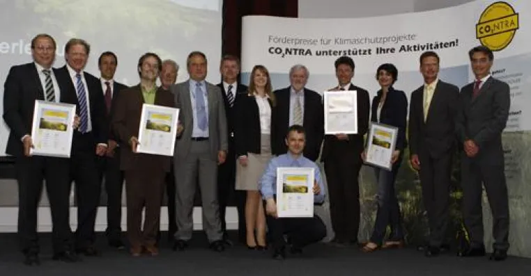 Bild: Preisverleihung: CO2NTRA fördert sechs neue Klimaschutz-Projekte