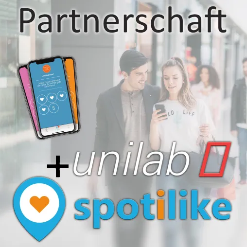 Bild: spotilike und unilab gehen Partnerschaft ein - Stärkung des Einzelhandels in OWL mit Shopping-App