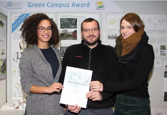 Bild: Mehr Grün auf dem Campus: Green Campus Awards an der Frankfurt UAS verliehen