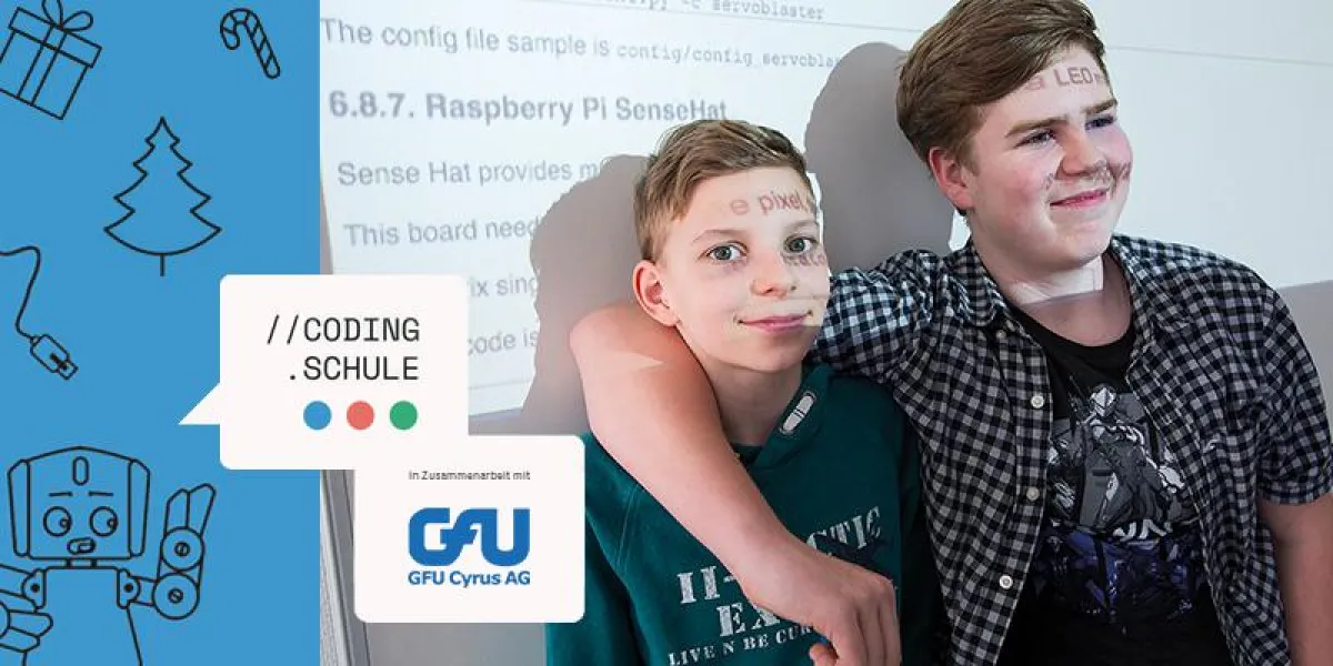 Codingschule mit Unterstützung von GFU Cyrus
