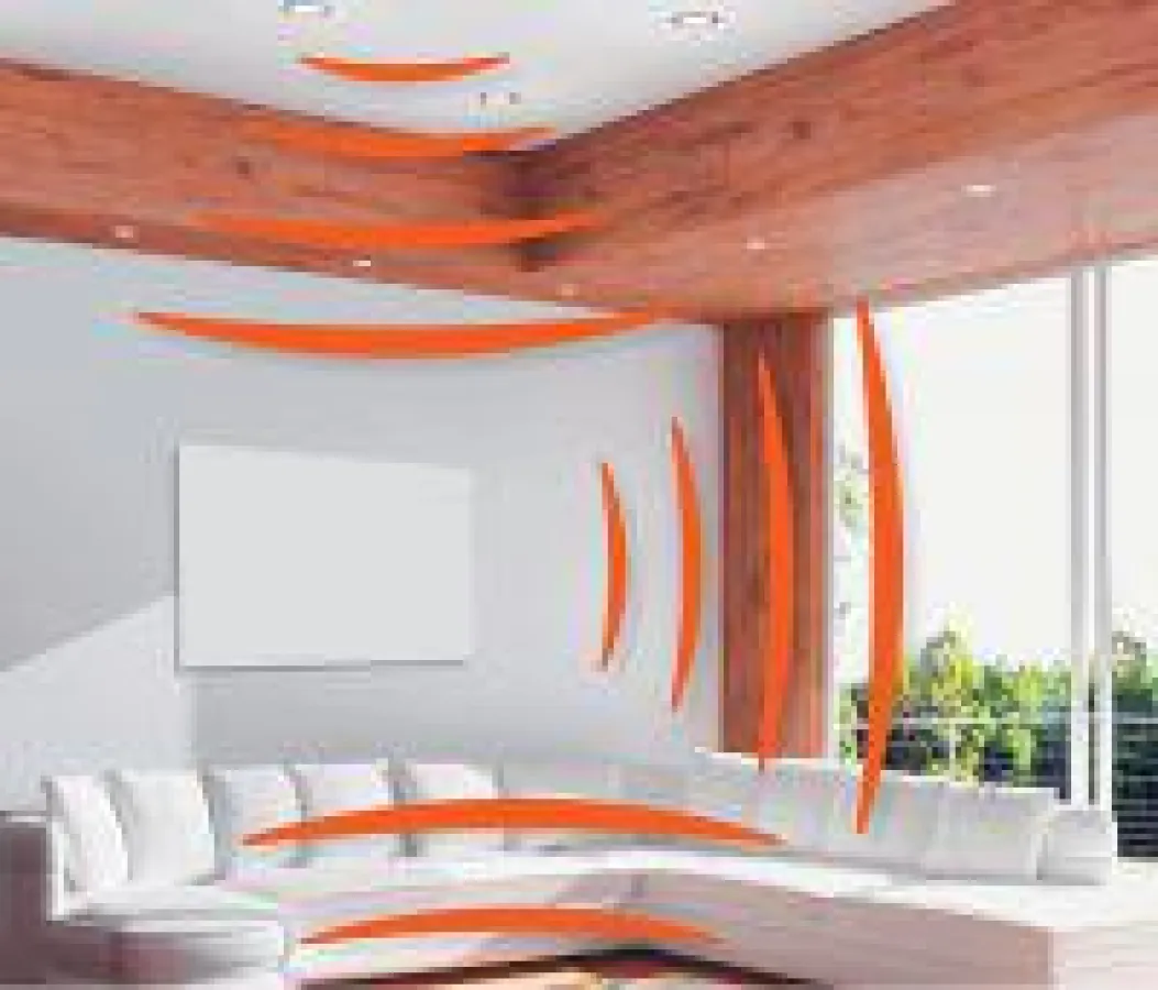 Infrarotheizung klassisch weiß als Wandmontage