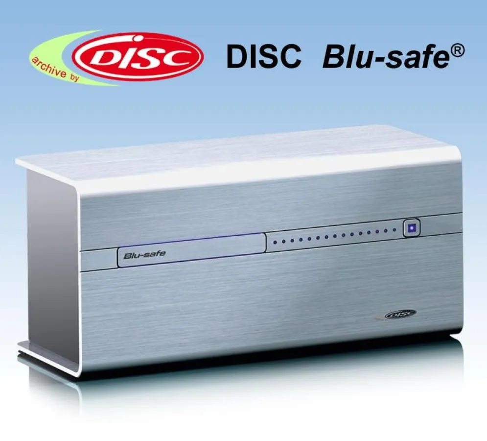 DISC Blu-safe  -  Revisionssichere Langzeitarchivierung