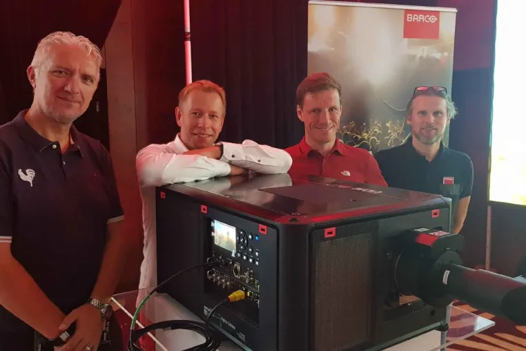 AED Display investiert weiter in Projektoren und Bildverarbeitung von Barco Bild: AED Display investiert weiter in Projektoren und Bildverarbeitung von Barco