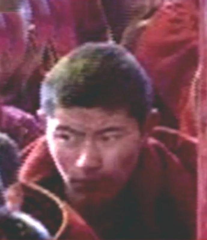Norbu Dadul 2009, als er noch Mönch des Klosters Kirti war