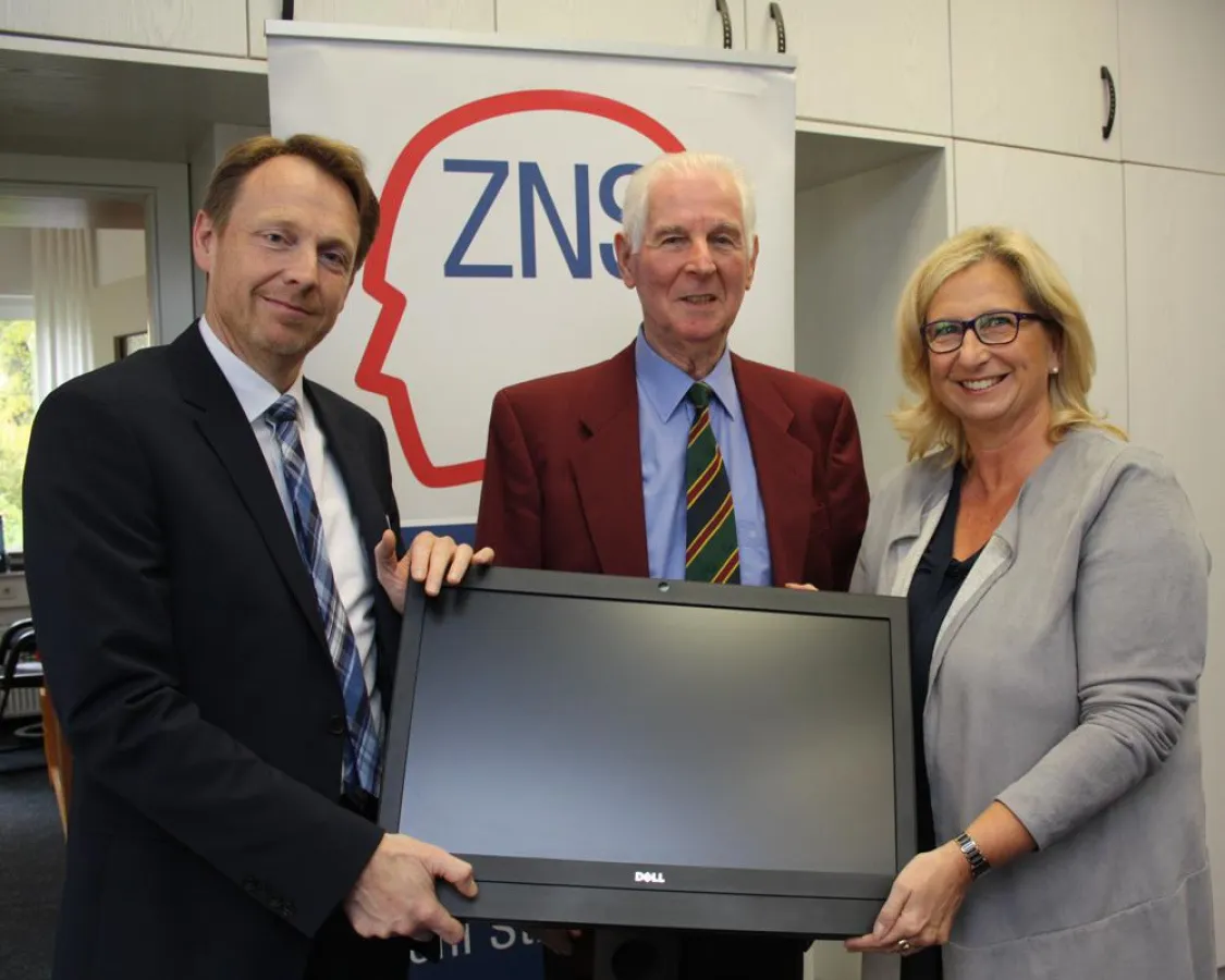 v.l.n.r.: Günter Comes, Walter Eschweiler, Helga Lüngen