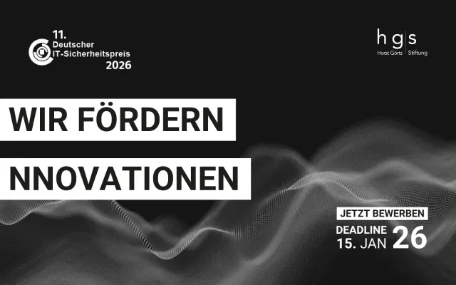 Bild: 11. Deutscher IT-Sicherheitspreis: Innovationen gesucht
