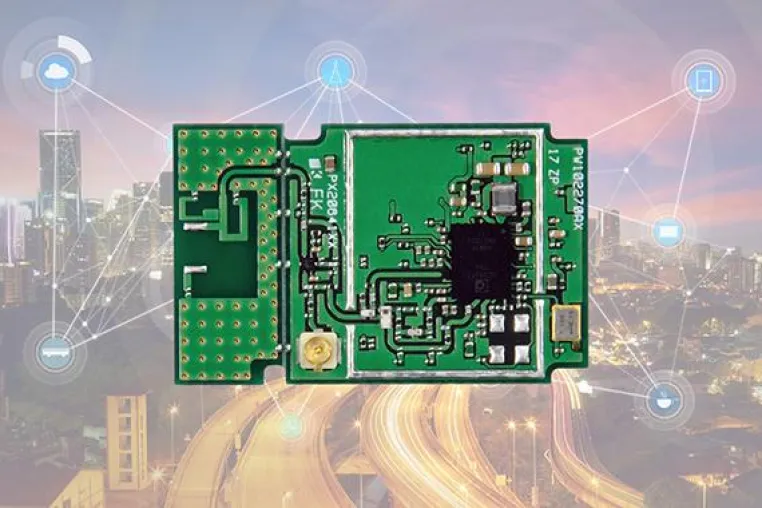 Bild: Atlantik Elektronik präsentiert das Dual-Band WLAN und Bluetooth SDIO Modul von Silex