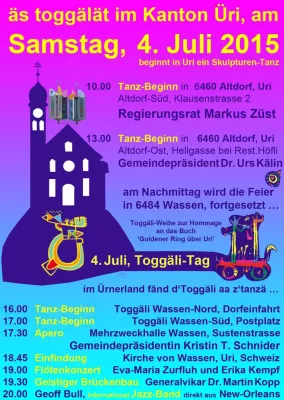Bild: Urner Toggäli-Tag am 04 Juli